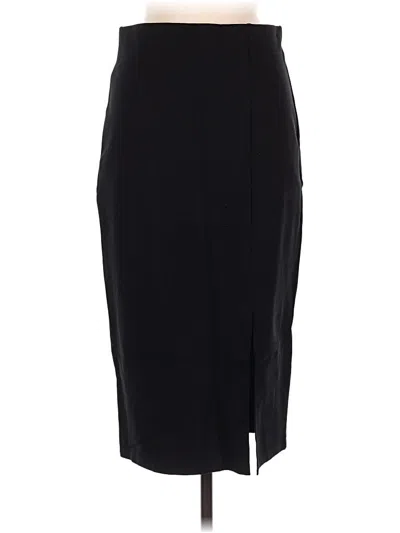 Pre-owned Nine Britton Formal Skirt In Black