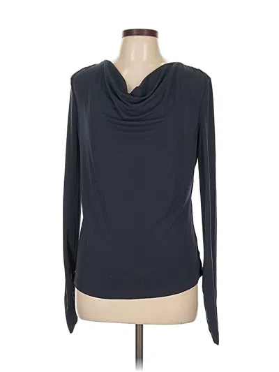 Pre-owned Nine Britton Long Sleeve T-shirt In Blue