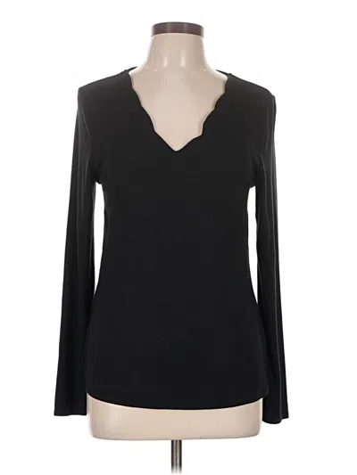 Pre-owned Nine Britton Long Sleeve T-shirt In Black