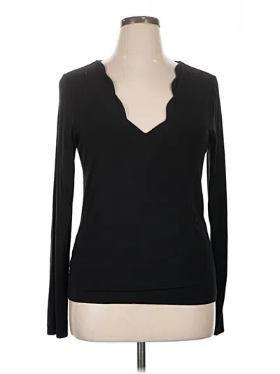 Pre-owned Nine Britton Long Sleeve T-shirt In Black