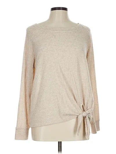 Pre-owned Nine Britton Long Sleeve T-shirt In Brown