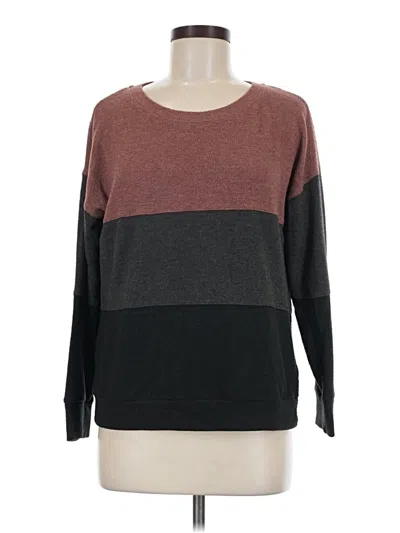 Pre-owned Nine Britton Long Sleeve T-shirt In Brown