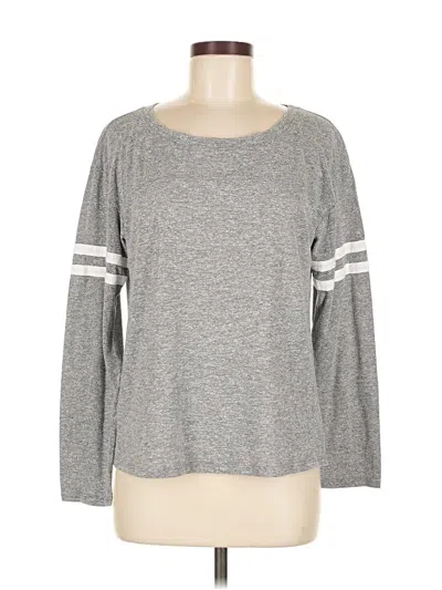 Pre-owned Nine Britton Long Sleeve T-shirt In Gray