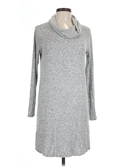 Pre-owned Nine Britton Long Sleeve Turtleneck In Gray
