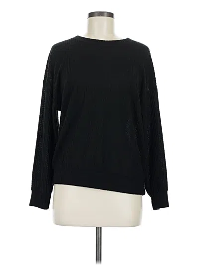 Pre-owned Nine Britton Pullover Sweater In Black