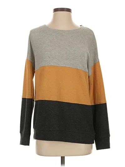 Pre-owned Nine Britton Pullover Sweater In Gray