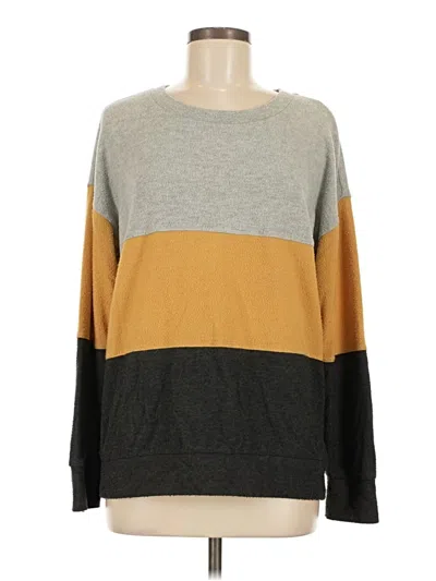 Pre-owned Nine Britton Pullover Sweater In Gray