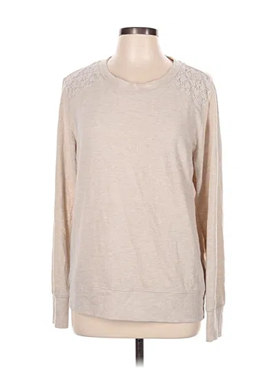 Pre-owned Nine Britton Pullover Sweater In Tan
