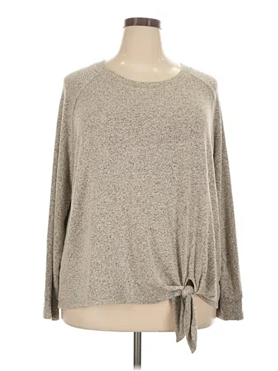 Pre-owned Nine Britton Pullover Sweater In Tan