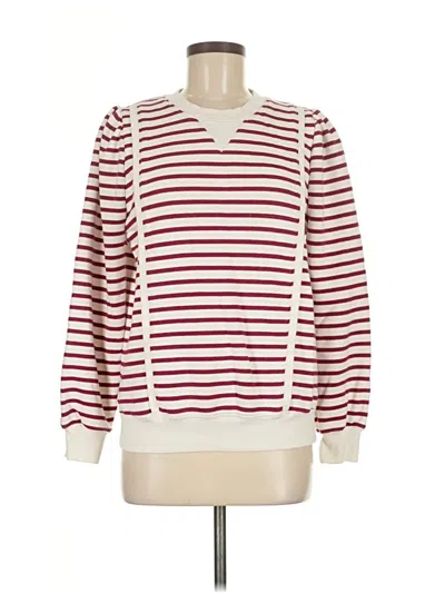 Pre-owned Nine Britton Pullover Sweater In White