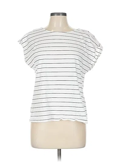 Pre-owned Nine Britton Short Sleeve T-shirt In White