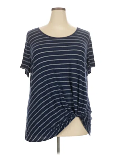 Pre-owned Nine Britton Short Sleeve T-shirt In Blue