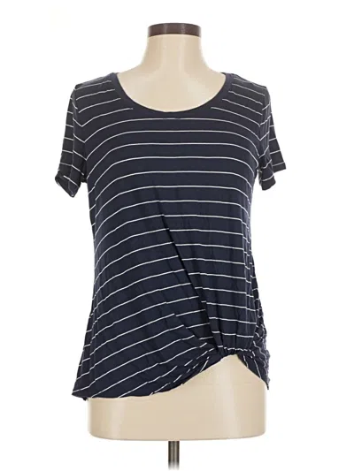 Pre-owned Nine Britton Short Sleeve T-shirt In Blue