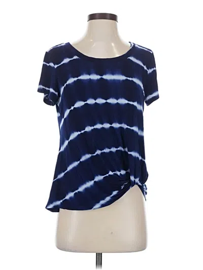 Pre-owned Nine Britton Short Sleeve T-shirt In Blue