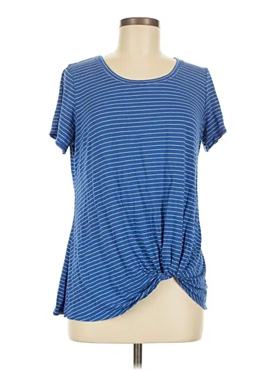 Pre-owned Nine Britton Short Sleeve T-shirt In Blue