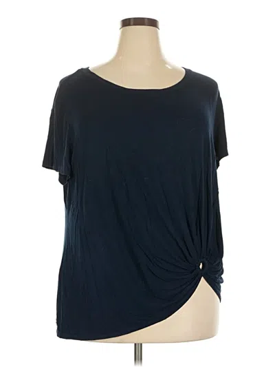 Pre-owned Nine Britton Short Sleeve T-shirt In Blue