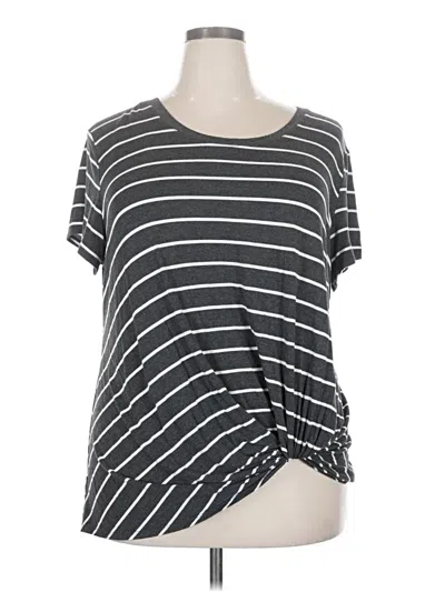 Pre-owned Nine Britton Short Sleeve T-shirt In Gray