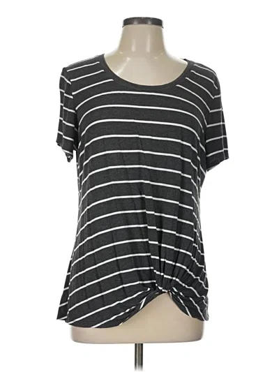Pre-owned Nine Britton Short Sleeve T-shirt In Gray
