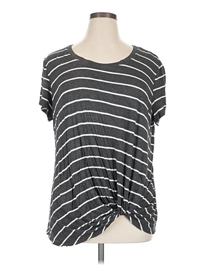 Pre-owned Nine Britton Short Sleeve T-shirt In Gray