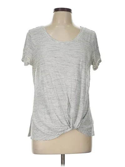 Pre-owned Nine Britton Short Sleeve T-shirt In Silver