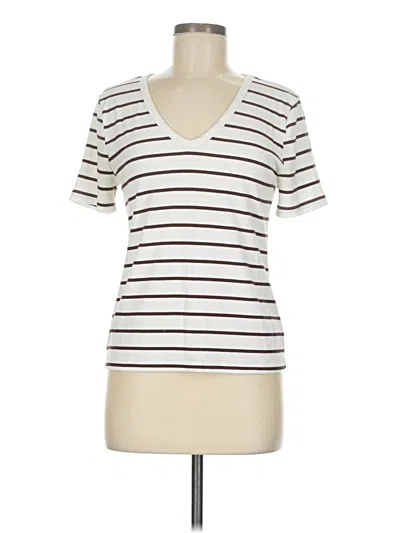 Pre-owned Nine Britton Short Sleeve T-shirt In White