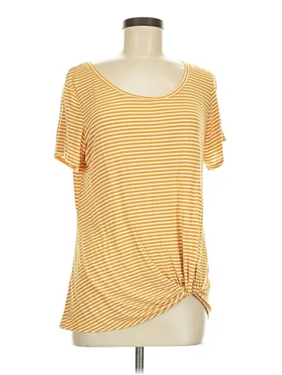 Pre-owned Nine Britton Short Sleeve T-shirt In Yellow