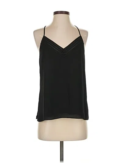 Pre-owned Nine Britton Sleeveless Blouse In Black