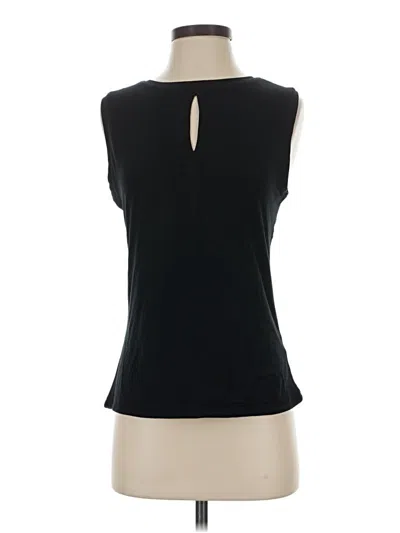 Pre-owned Nine Britton Sleeveless Blouse In Black