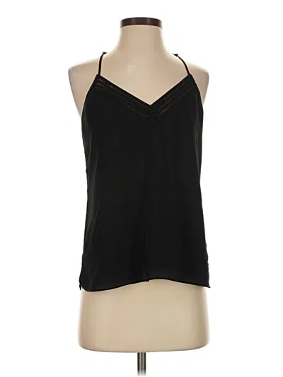 Pre-owned Nine Britton Sleeveless Blouse In Black