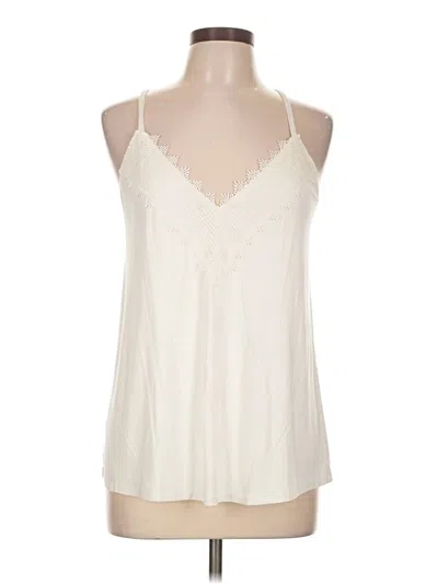 Pre-owned Nine Britton Sleeveless Blouse In Ivory