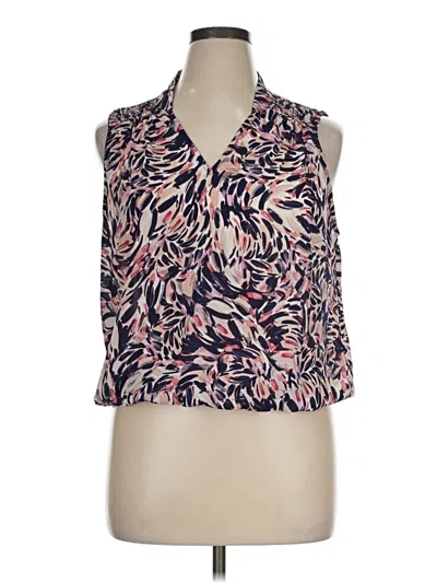 Pre-owned Nine Britton Sleeveless Blouse In Pink