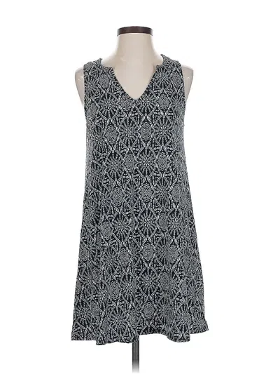 Pre-owned Nine Britton Sleeveless Top Gray Halter Neckline Tops
