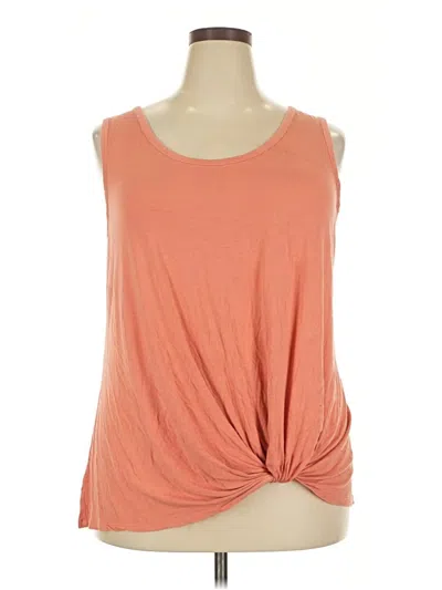 Pre-owned Nine Britton Sleeveless T-shirt In Orange
