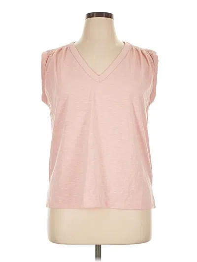 Pre-owned Nine Britton Sleeveless T-shirt In Pink