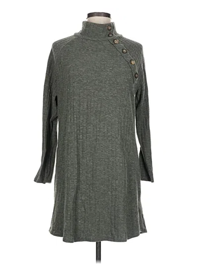 Pre-owned Nine Britton Turtleneck Sweater In Gray