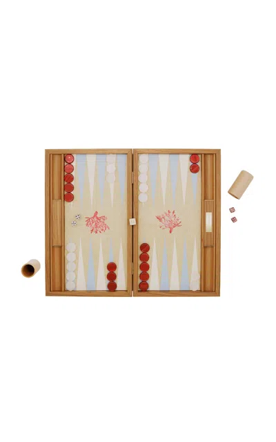 Nine Fair Design Coral Backgammon Set