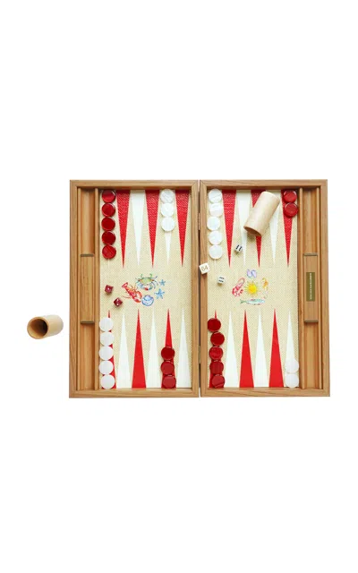 Nine Fair Design Fruits De Mer Backgammon Set In Multi