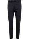 Nine In The Morning Easy Chino Slim Man Trousers In Blue