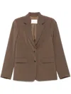 Nine In The Morning Aambra Blazer In Brown