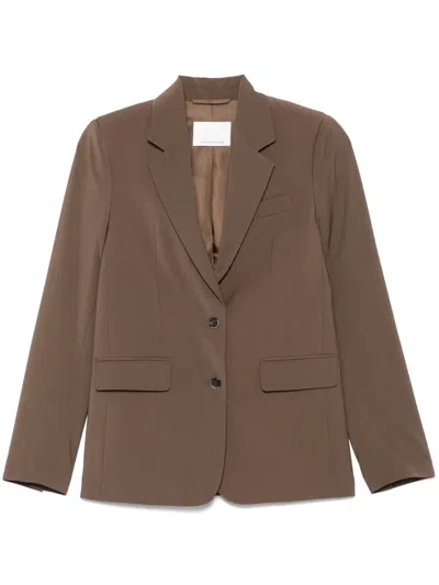 Nine In The Morning Aambra Blazer In Brown