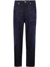 Nine In The Morning Albert 5 Pockets Loose Pant In Blue