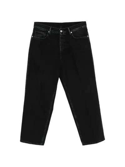 Nine In The Morning Albert Straight-leg Jeans In Black