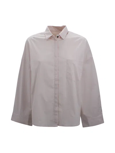 Nine In The Morning Amanda Pocket Shirt In Gray