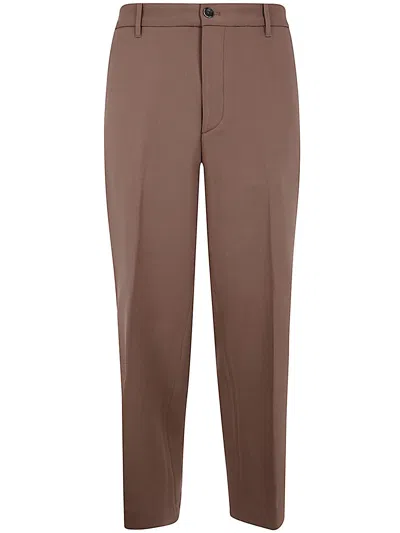 Nine In The Morning Apollon Baggy Man Trousers In Brown