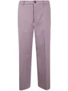 Nine In The Morning Button-fastening Wool Trousers In Pink