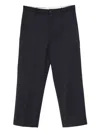 Nine In The Morning Casual Pants With Belt Loops In Blue