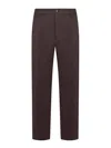 Nine In The Morning Apollon Trousers In Dark Brown