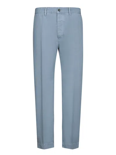 Nine In The Morning Avio Cotton Bull Straight Pants In Blue