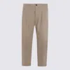 Nine In The Morning Straight-leg Trousers In Neutral