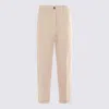 Nine In The Morning Straight-leg Trousers In Neutral
